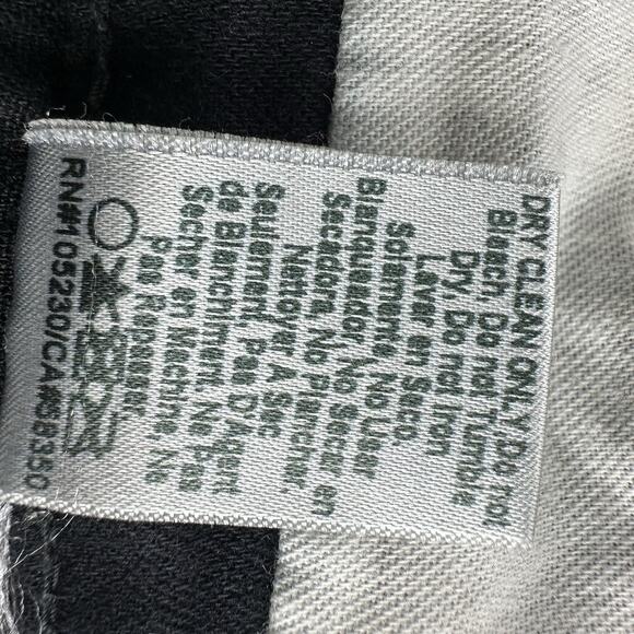 Current/Elliott Studded Jet Black Ankle Skinny Jeans Size 25 - Picture 8 of 9